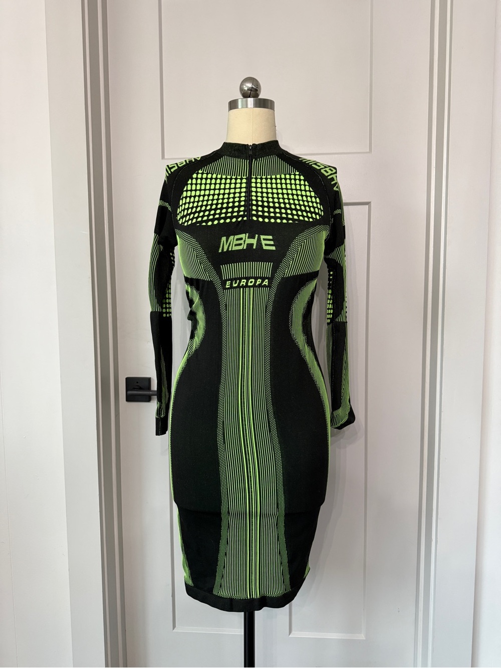 Misbhv
Neon Green Futuristic Sport Club Dress